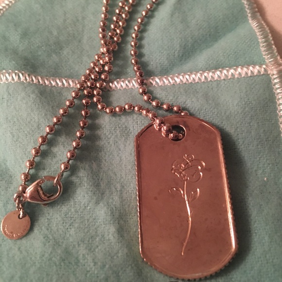 Tiffany & Co. coin edge tag pendent - Picture 3 of 3